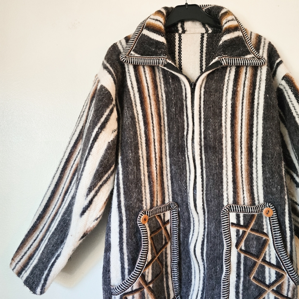 Peruvian Alpaca Wool Blend Jacket - image 1